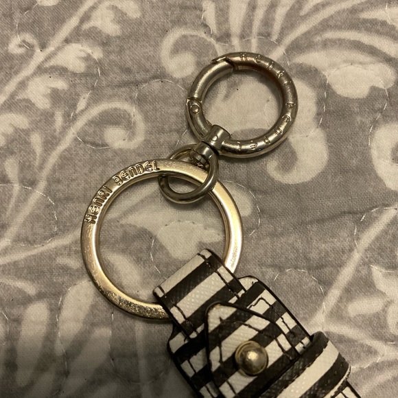 Henri Bendel Centennial Striped Keychain - Picture 6 of 7